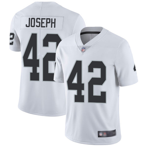 Men Oakland Raiders Limited White Karl Joseph Road Jersey NFL Football #42 Vapor Untouchable Jersey->oakland raiders->NFL Jersey